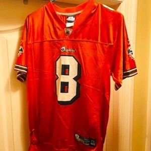 Miami Dolphins Vintage Duante Culpepper Boys Large Football Jersey # 8 Reebok